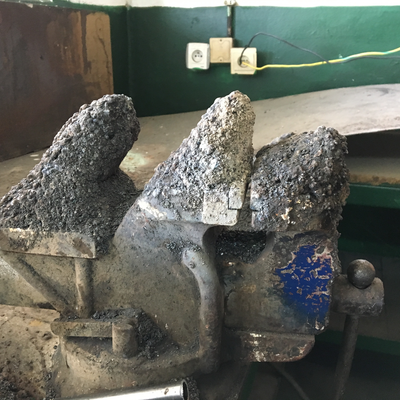 The welding corner in the metal shop at HVP-Gatagara.  HVP-Gatagara | Gatagara, Rwanda.  