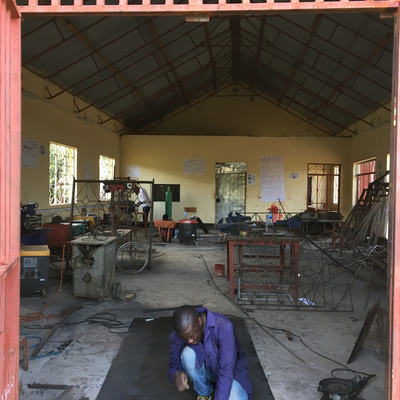 The metal shop at LVDC.  Lake Victoria Disability Centre | Musoma, Tanzania.