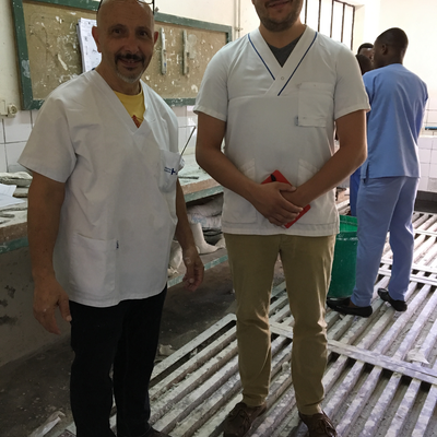 Kyle Reeser and Roberto Postelmans.  HVP-Gatagara | Gatagara, Rwanda.  