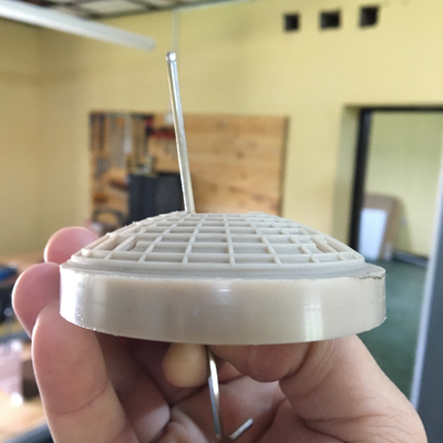 Off-the-shelf alignment module for lower-limb prosthetics.  HVP-Gatagara | Gatagara, Rwanda.