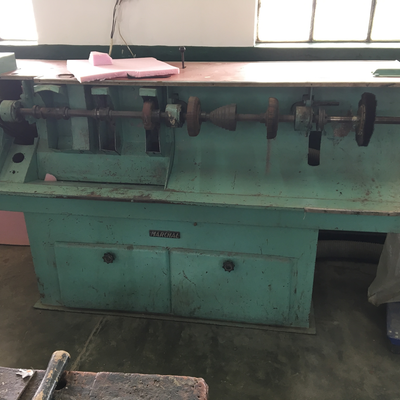 Equipment in the metal shop at HVP-Gatagara.  HVP-Gatagara | Gatagara, Rwanda.  