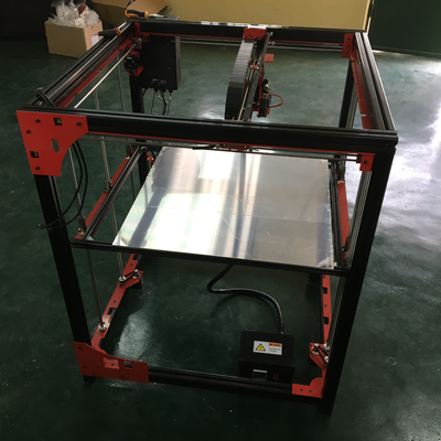 Construction of the Modix3D Big 60 large format 3D printer.  HVP-Gatagara | Gatagara, Rwanda.  