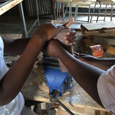 Thermoforming foam insert for 3D printed foot abduction brace.  Lake Victoria Disability Centre | Musoma, Tanzania.  
