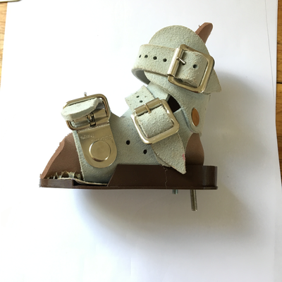 Assembled 3D printed foot abduction brace boot.  Lake Victoria Disability Centre | Musoma, Tanzania.